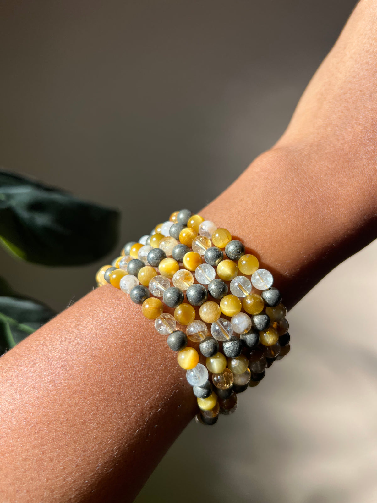 The Solar Plexus Bracelet (Confidence, Self-Esteem, Abundance) - 6mm beads