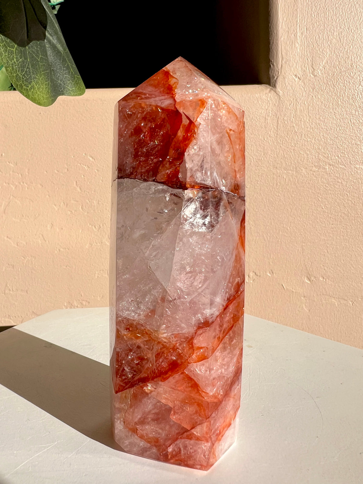 Fire Quartz Tower (Heat-Treated)