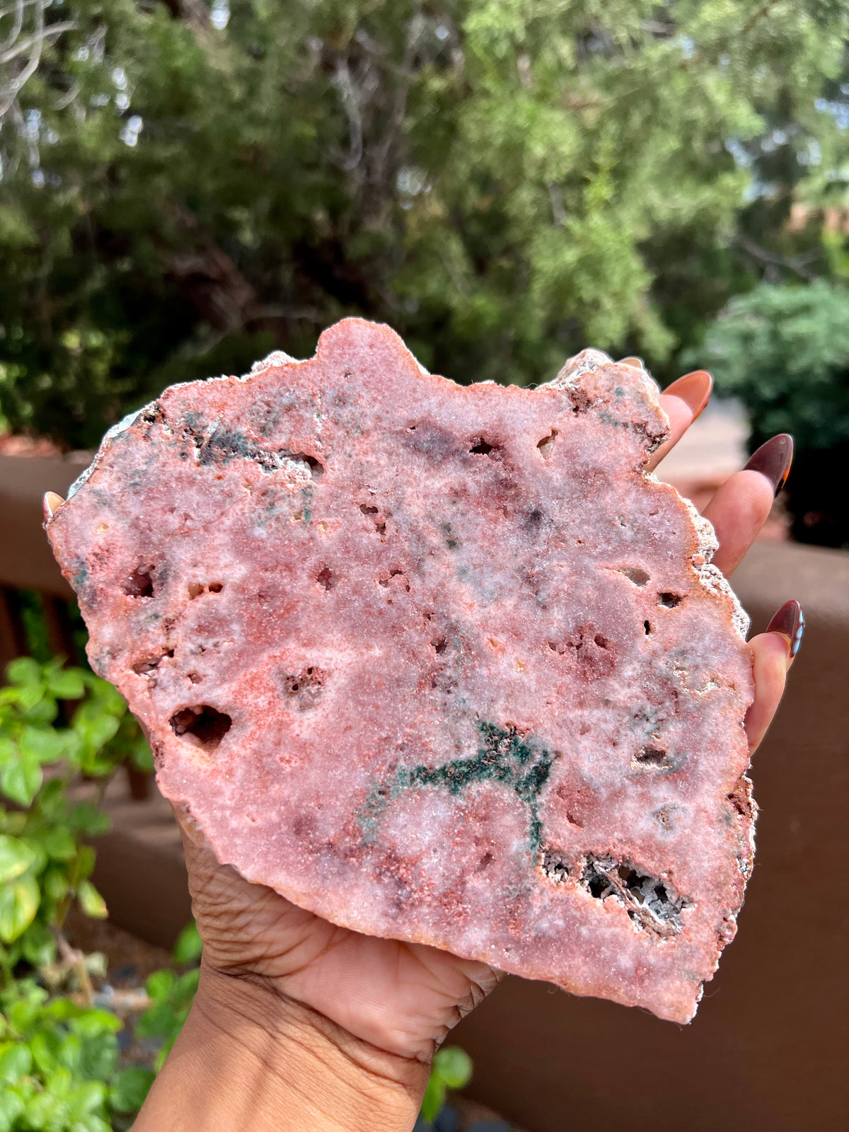 Pink Amethyst Slab- A