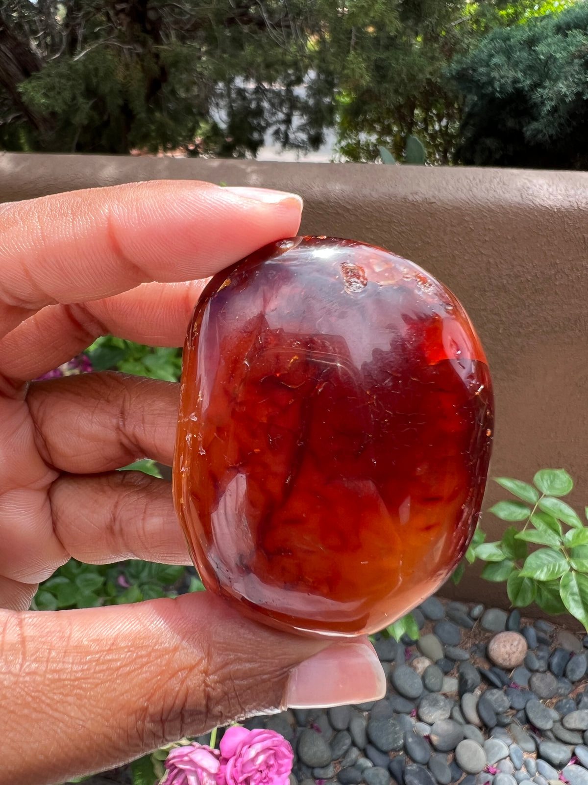 Medium Carnelian Pebbles 🔥