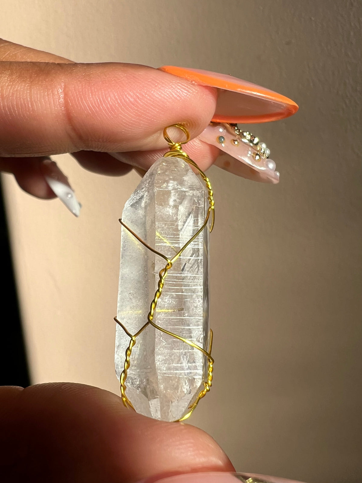 RARE: Lemurian Quartz Pendant ✨