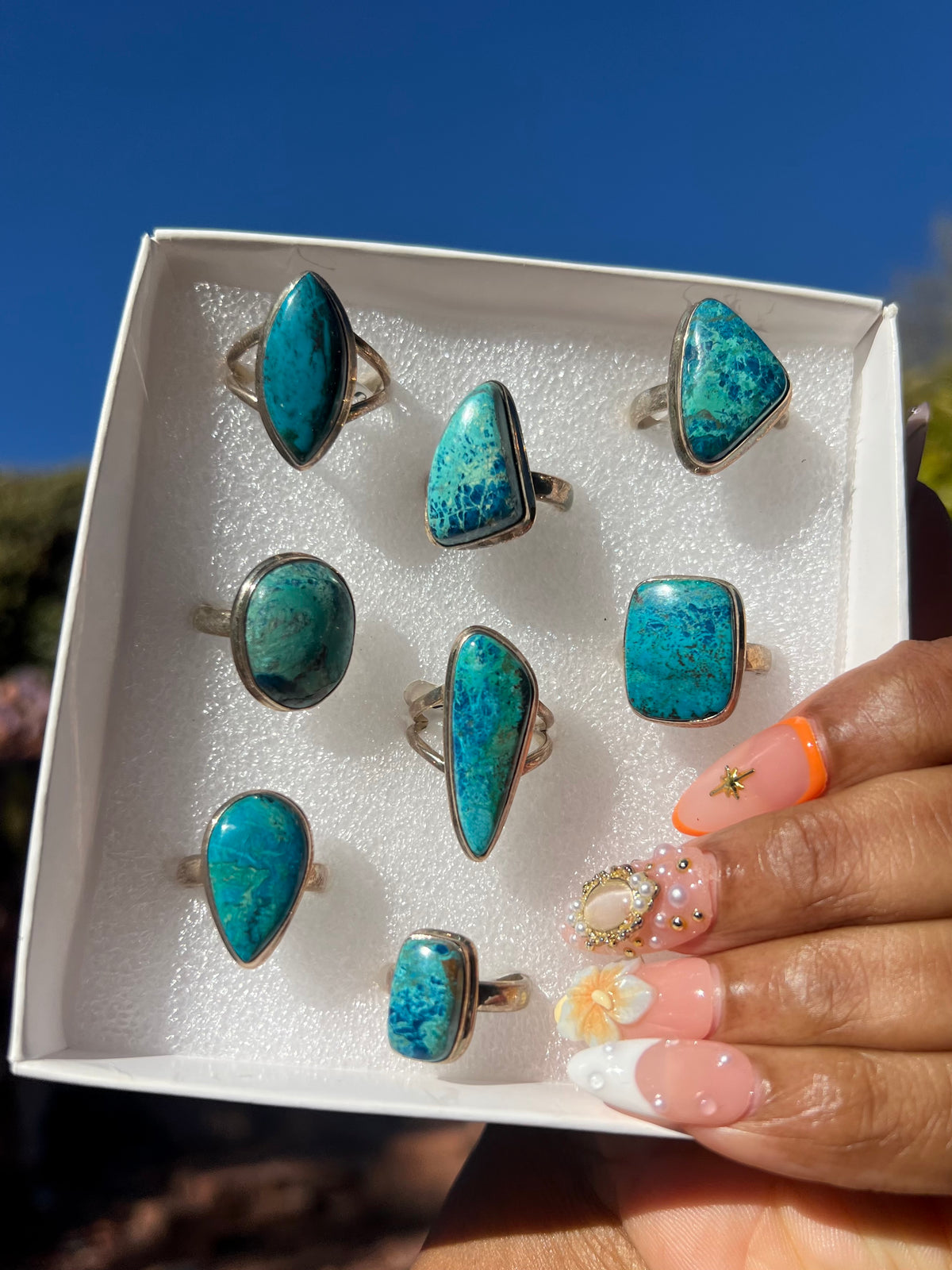 Shattuckite Rings (Choose Your Fav!)