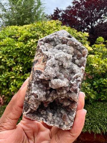 Druzy Agate Tower- D
