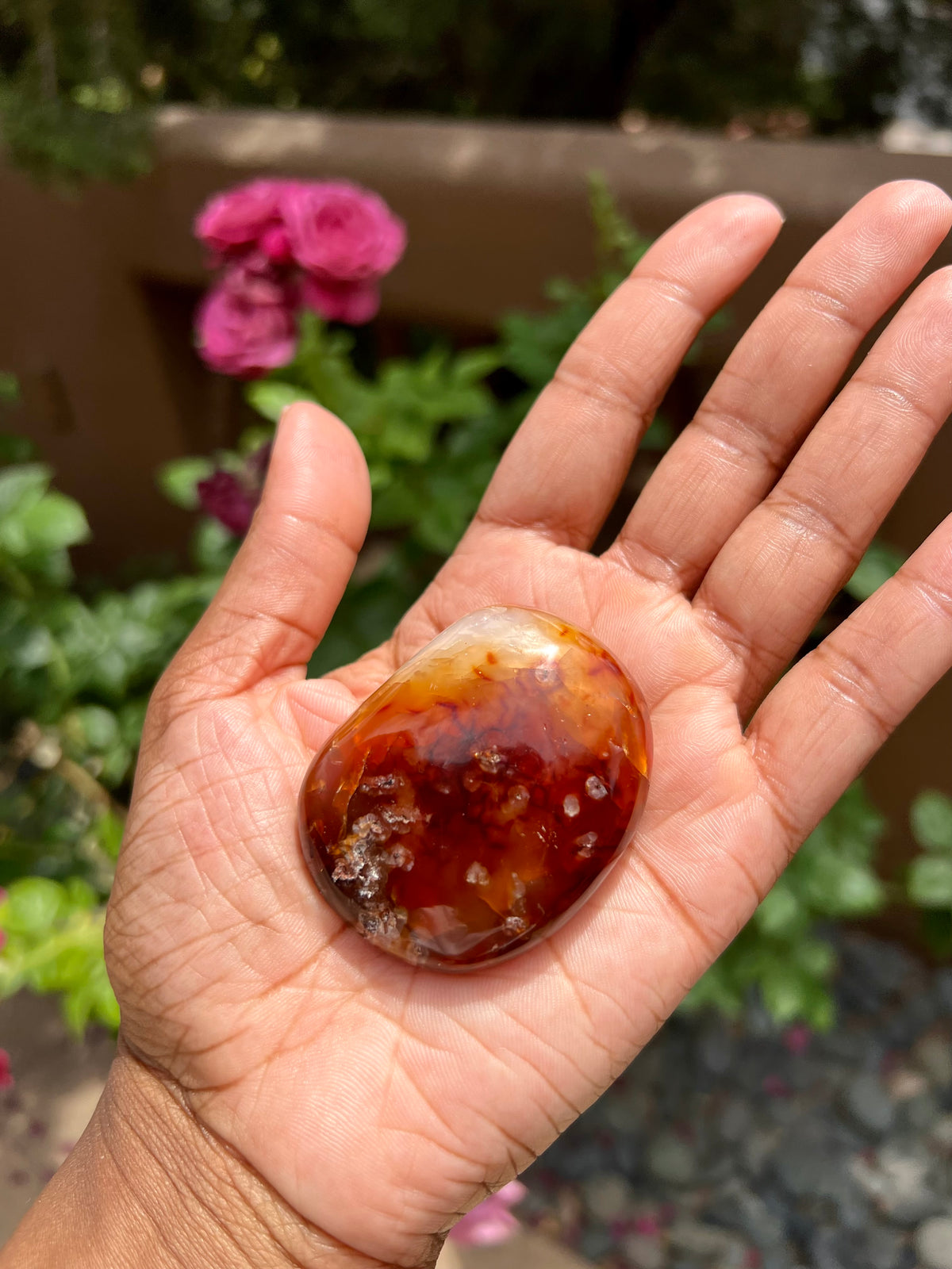 Medium Carnelian Pebbles 🔥