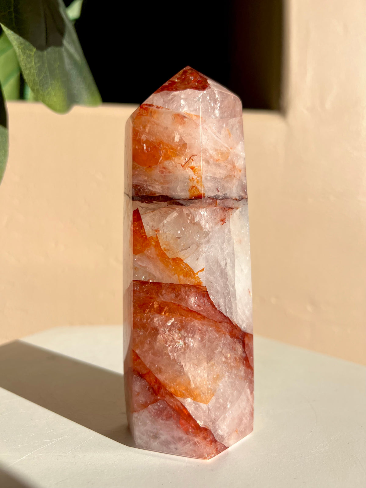 Fire Quartz Tower (Heat-Treated)