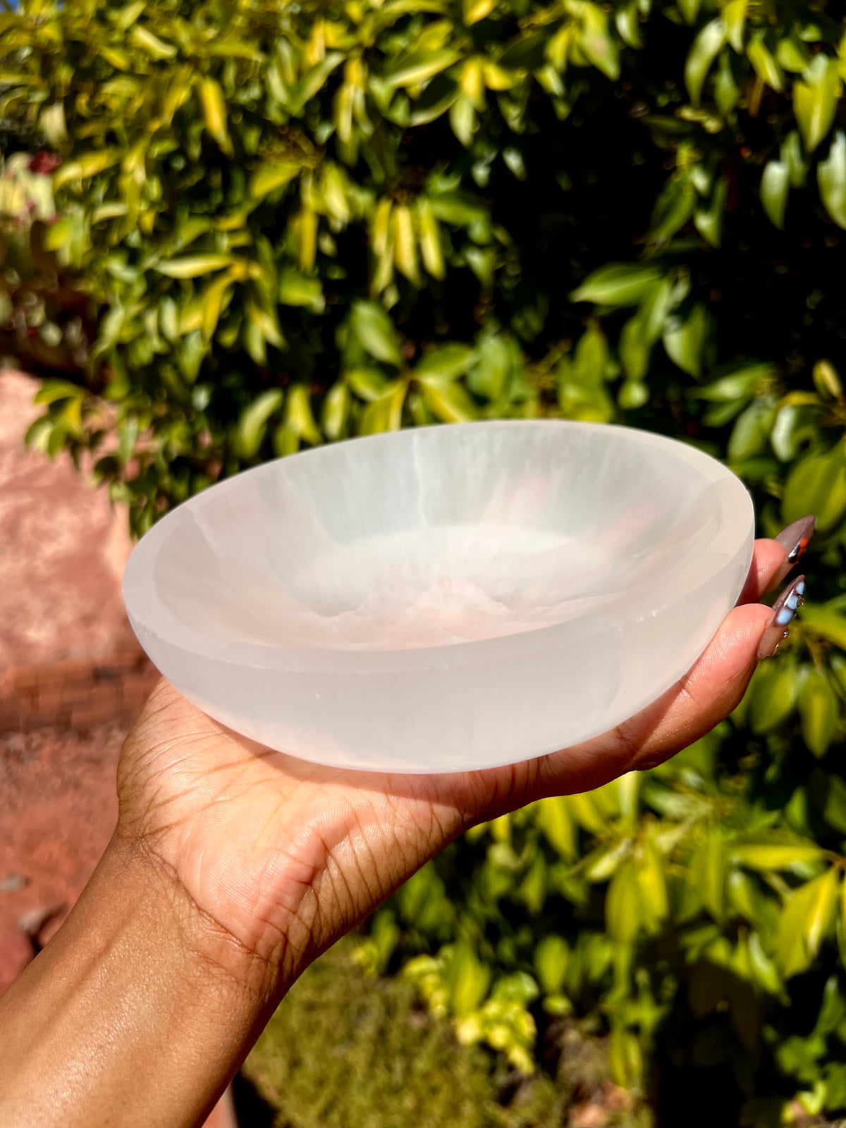 XL Selenite (Satin Spar) Bowl