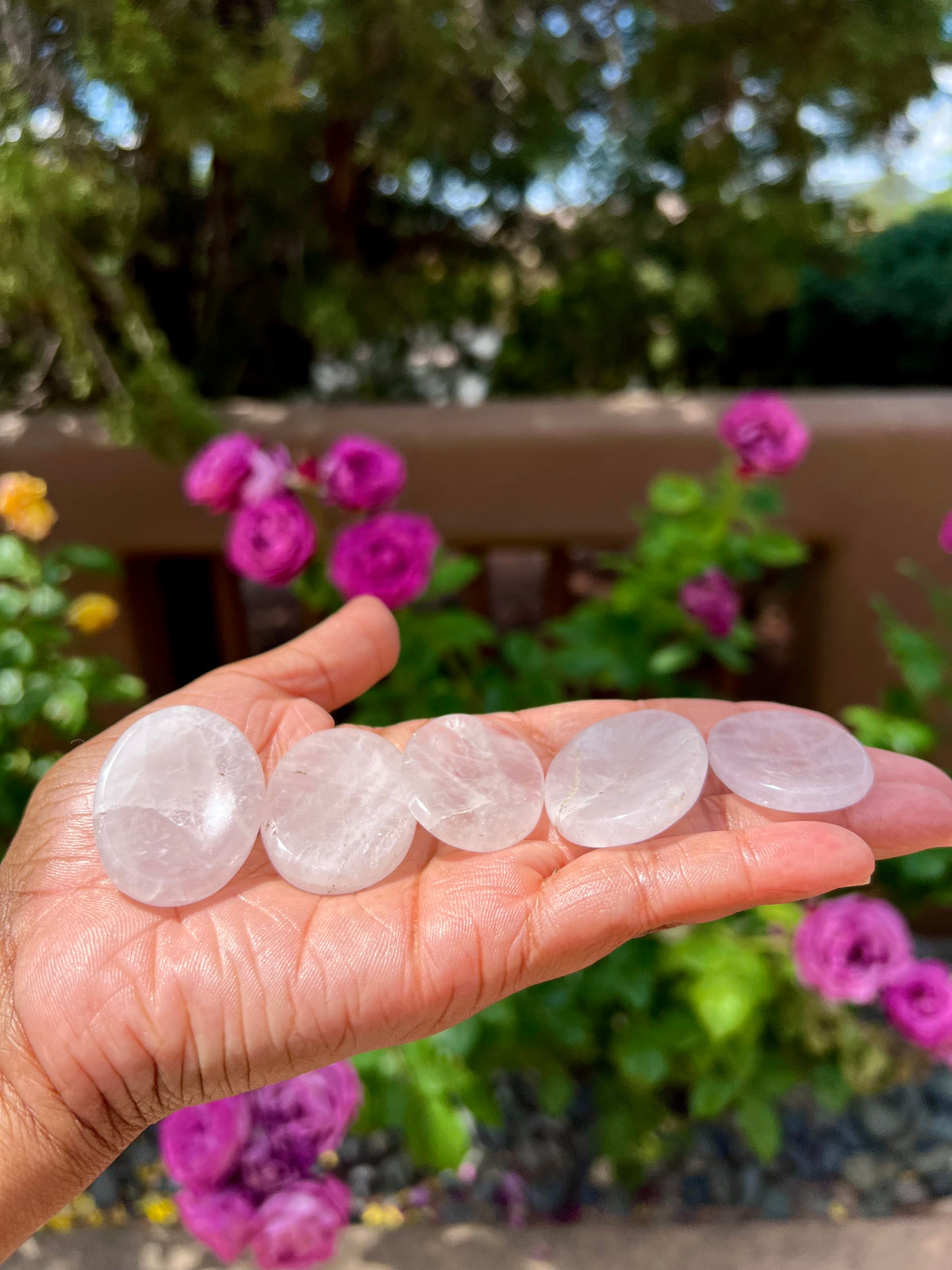 Rose Quartz Serenity Stone- (Perfectly Imperfect)