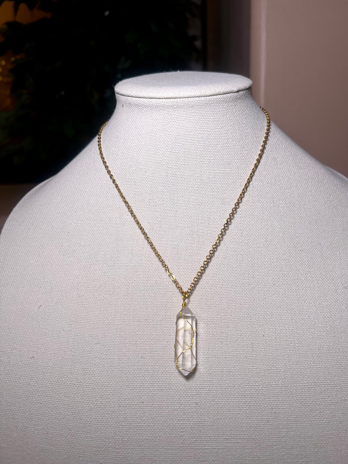 RARE: Lemurian Quartz Pendant ✨