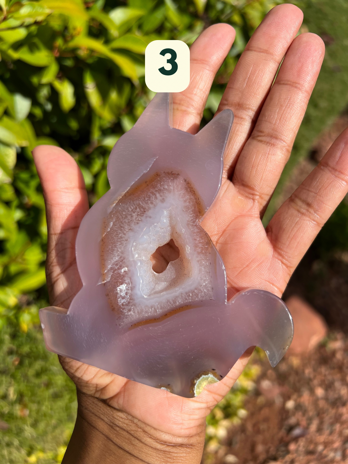 Agate Cat w/ Druzy (Perfectly Imperfect)