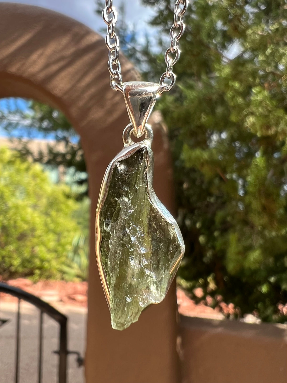 Moldavite Pendants