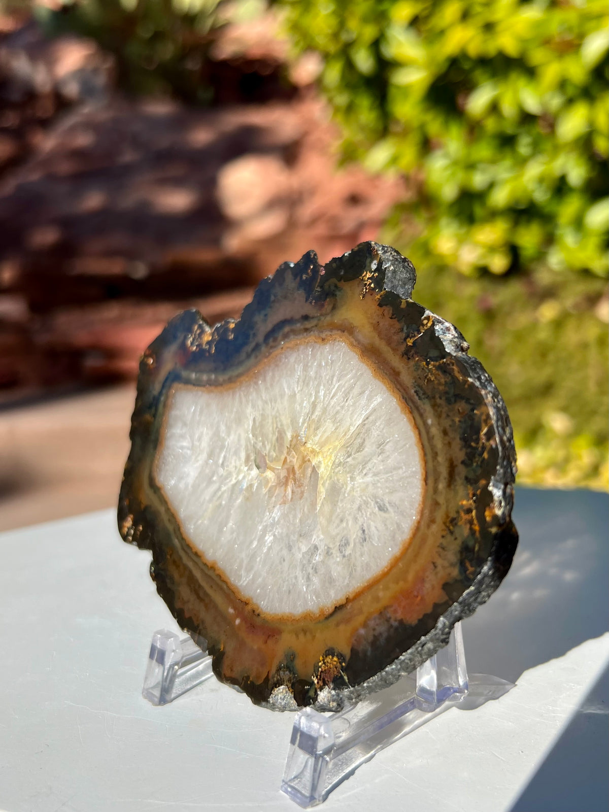 Medium Agate Slice- E