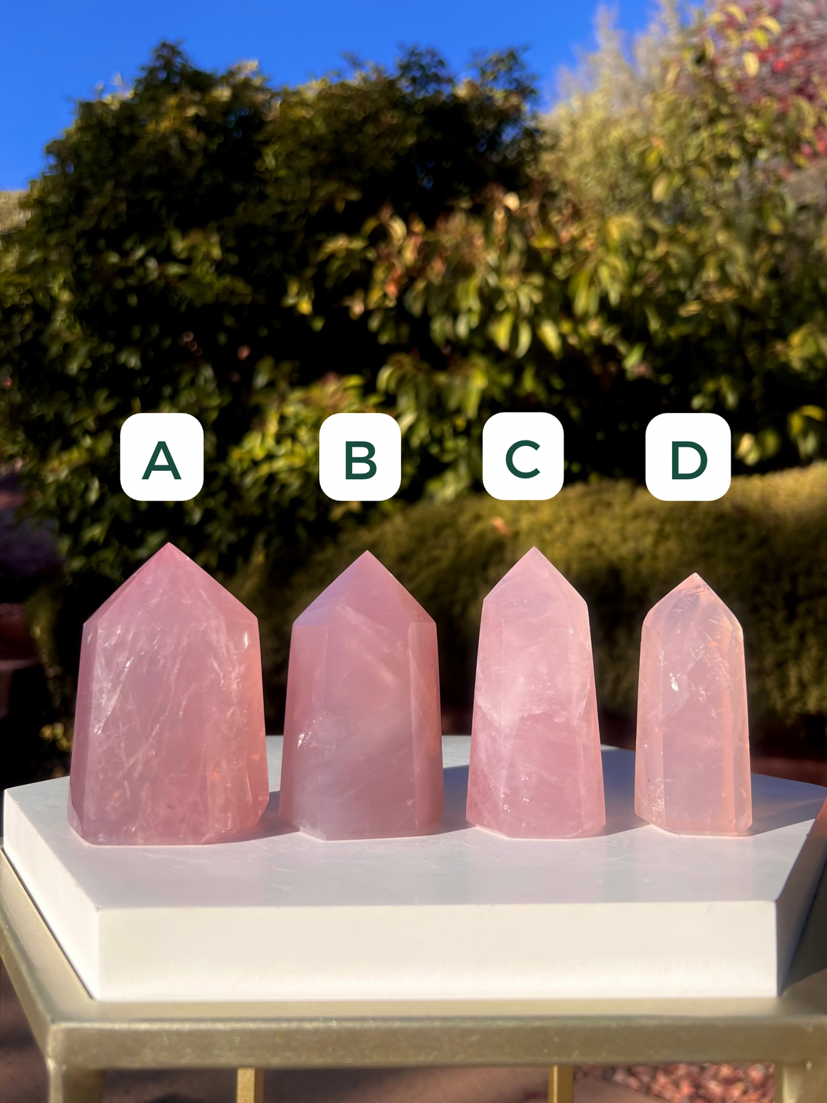 Rose Quartz Towers (Choose Your Fav!)