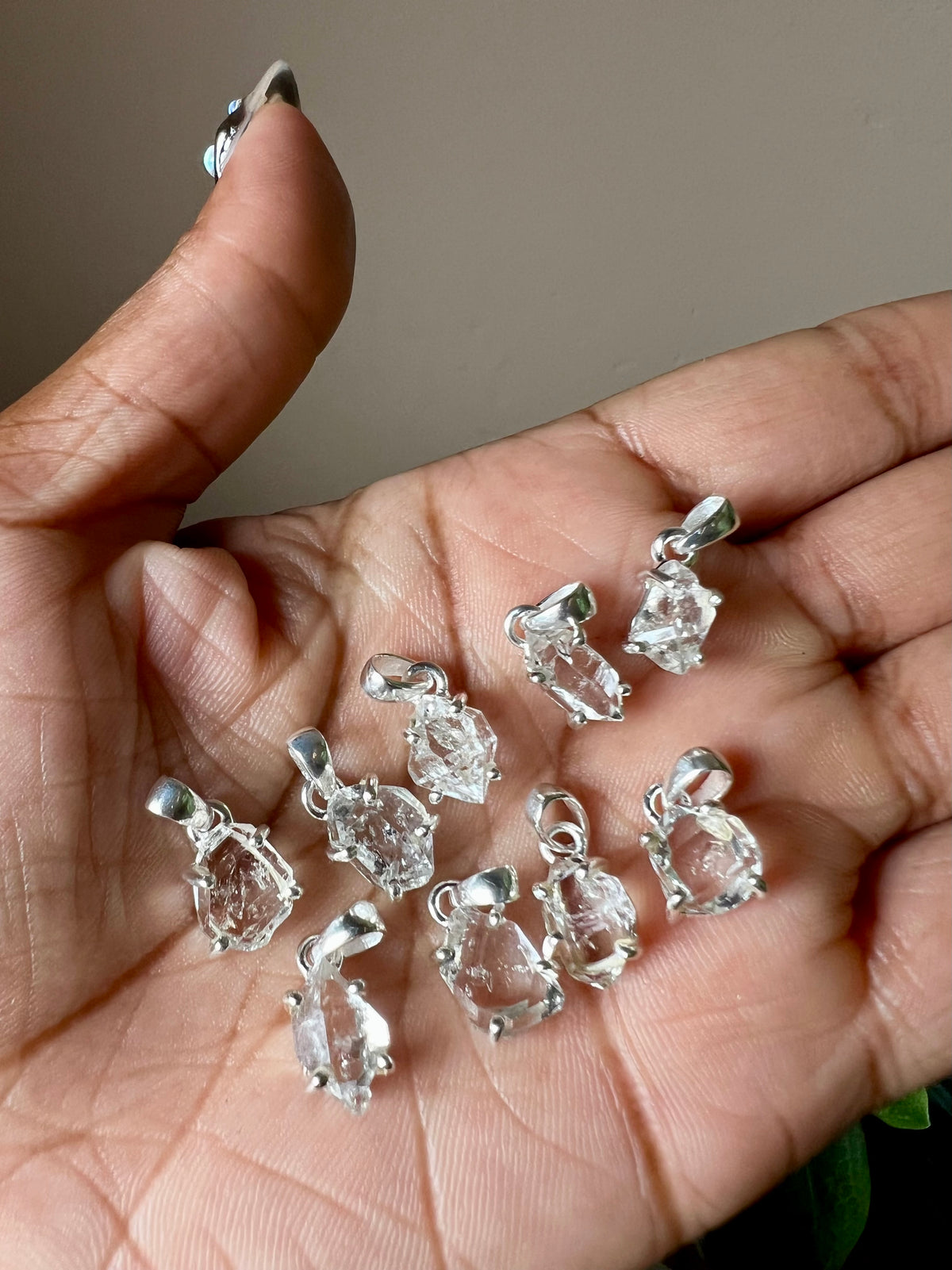 RARE: Herkimer Diamond Pendants