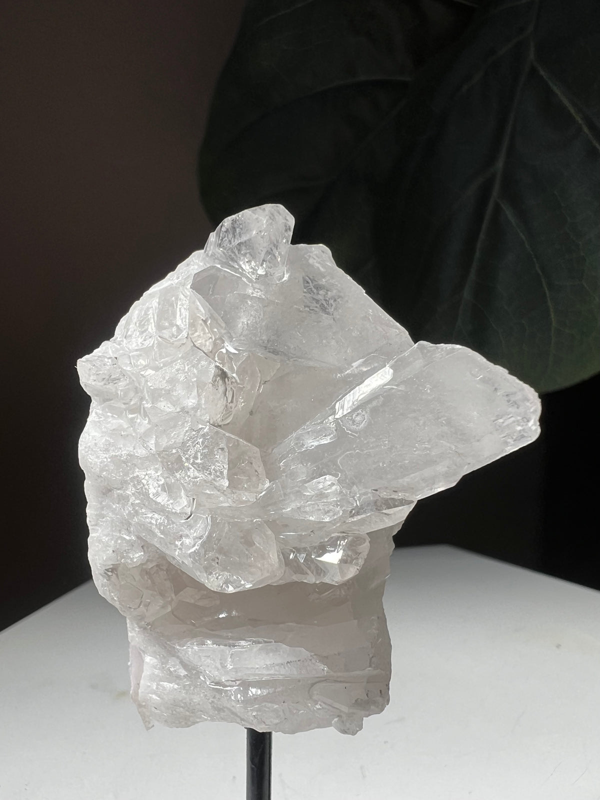 Mini Clear Quartz on Stand