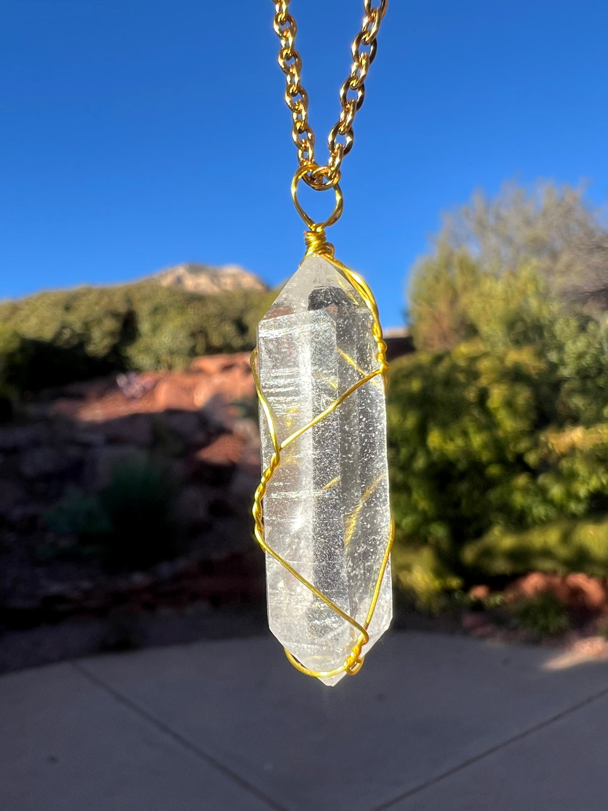 RARE: Lemurian Quartz Pendant ✨