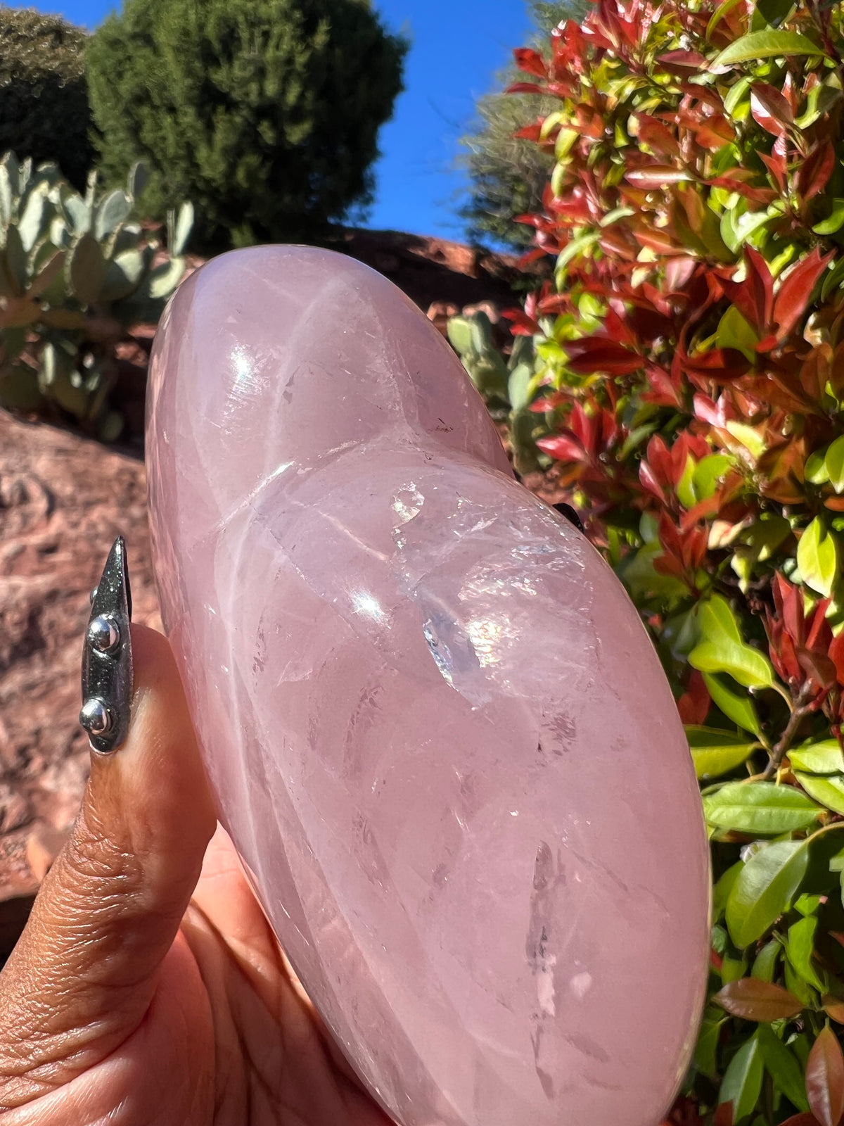 Rose Quartz Heart (Perfectly Imperfect)