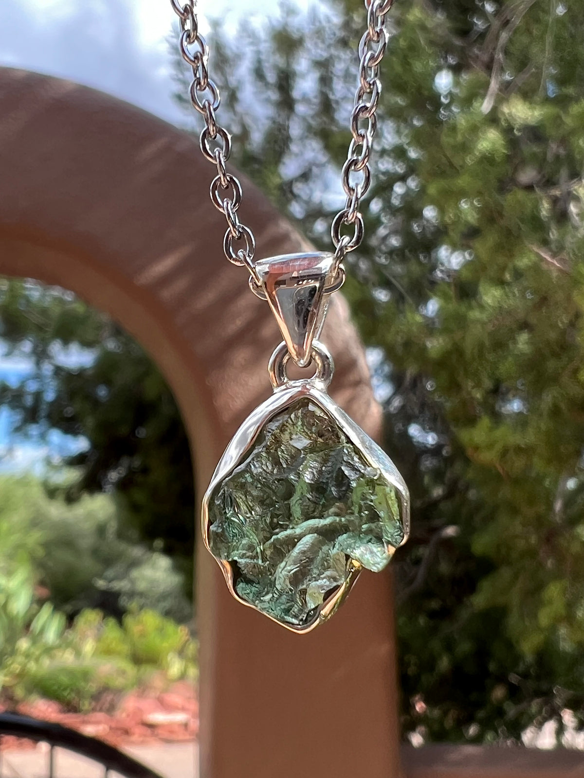 Moldavite Pendants