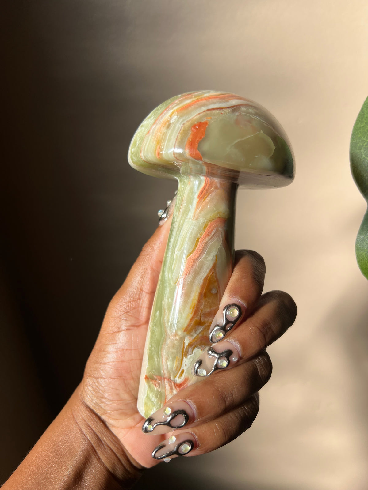 XL Green Onyx Mushrooms