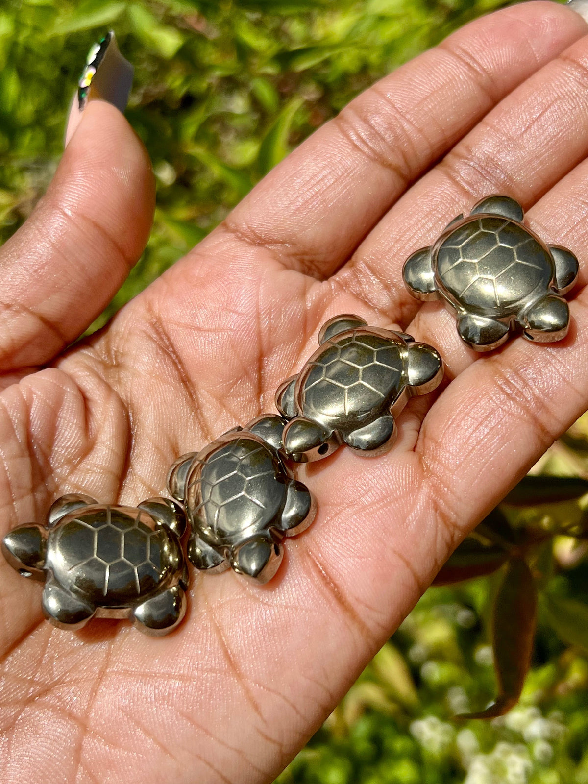 Mini Pyrite Turtles 🐢