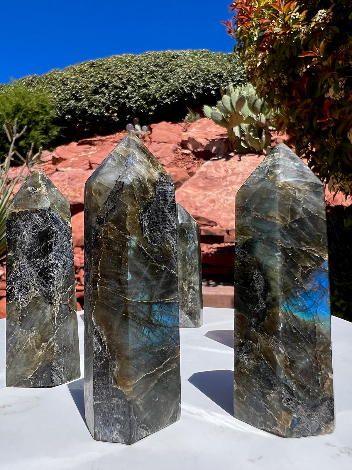 Labradorite Towers w/ Flash⚡️(Perfectly Imperfect 💎)