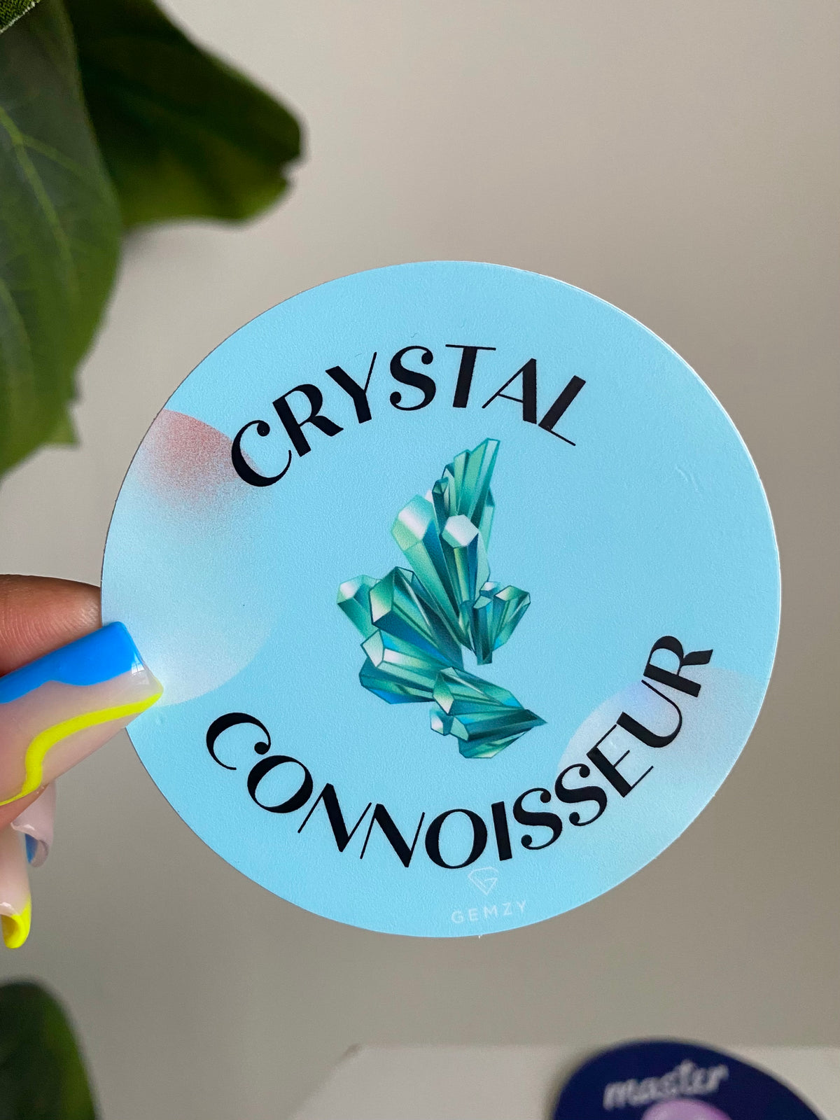 Crystal Connoisseur Sticker- 3"