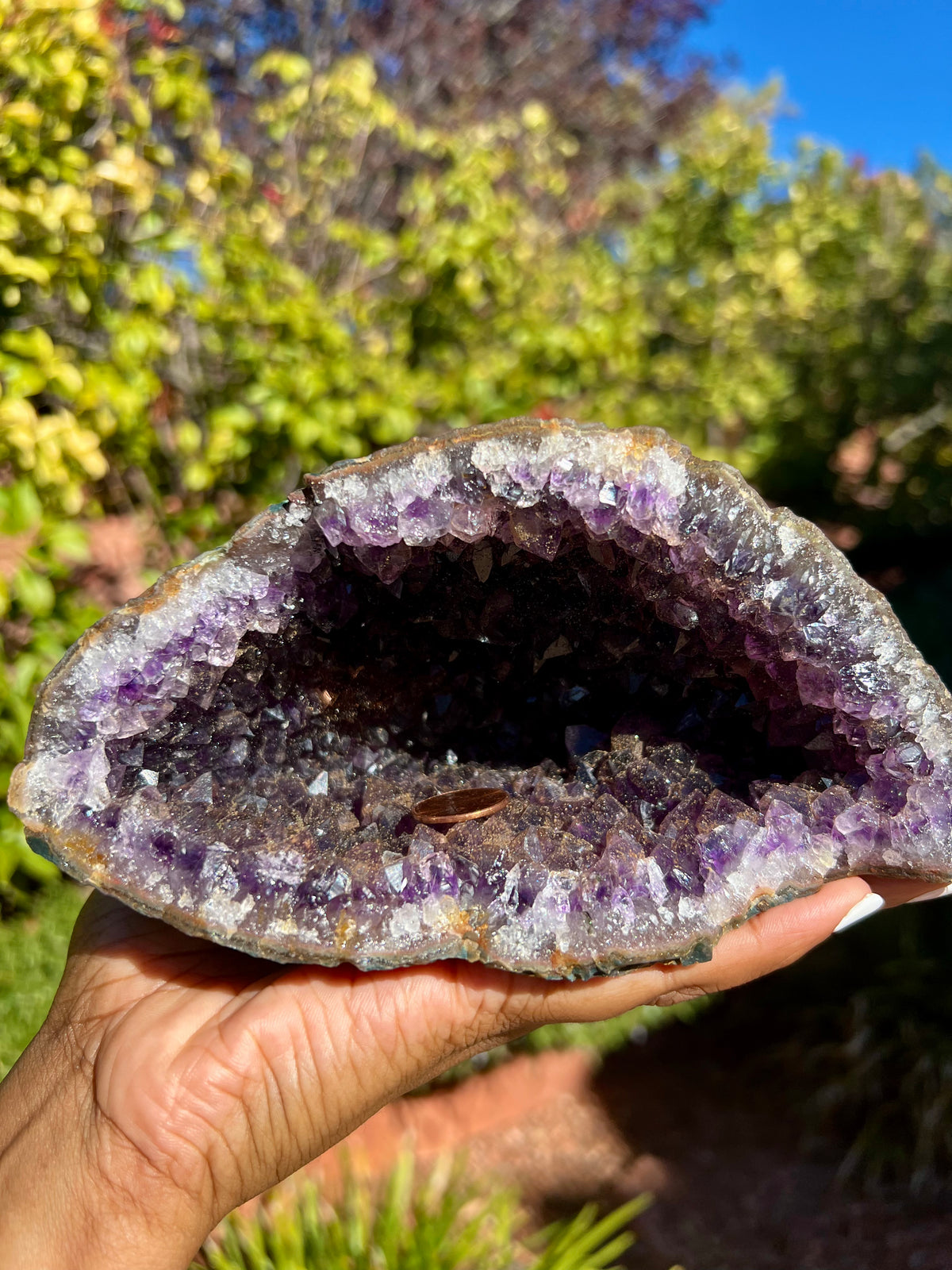 Large Uruguayan Amethyst Geode- C