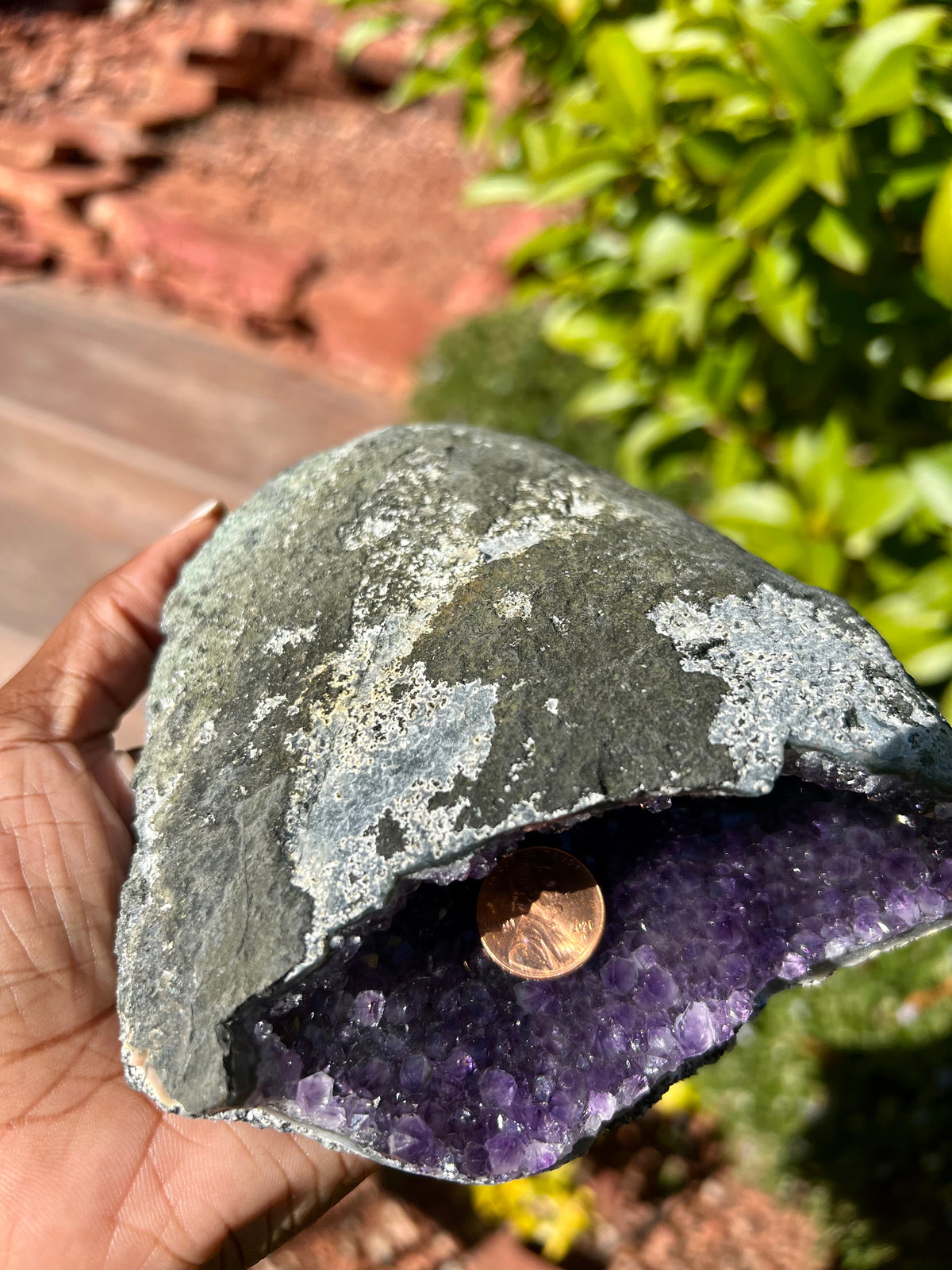Large Uruguayan Amethyst Geode- D
