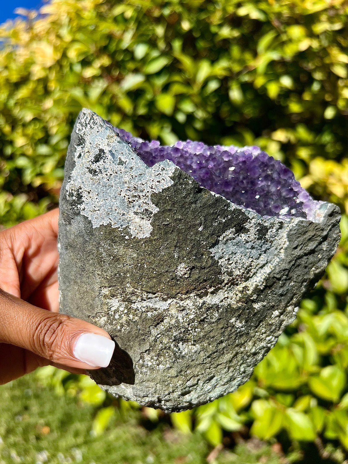 Large Uruguayan Amethyst Geode- D