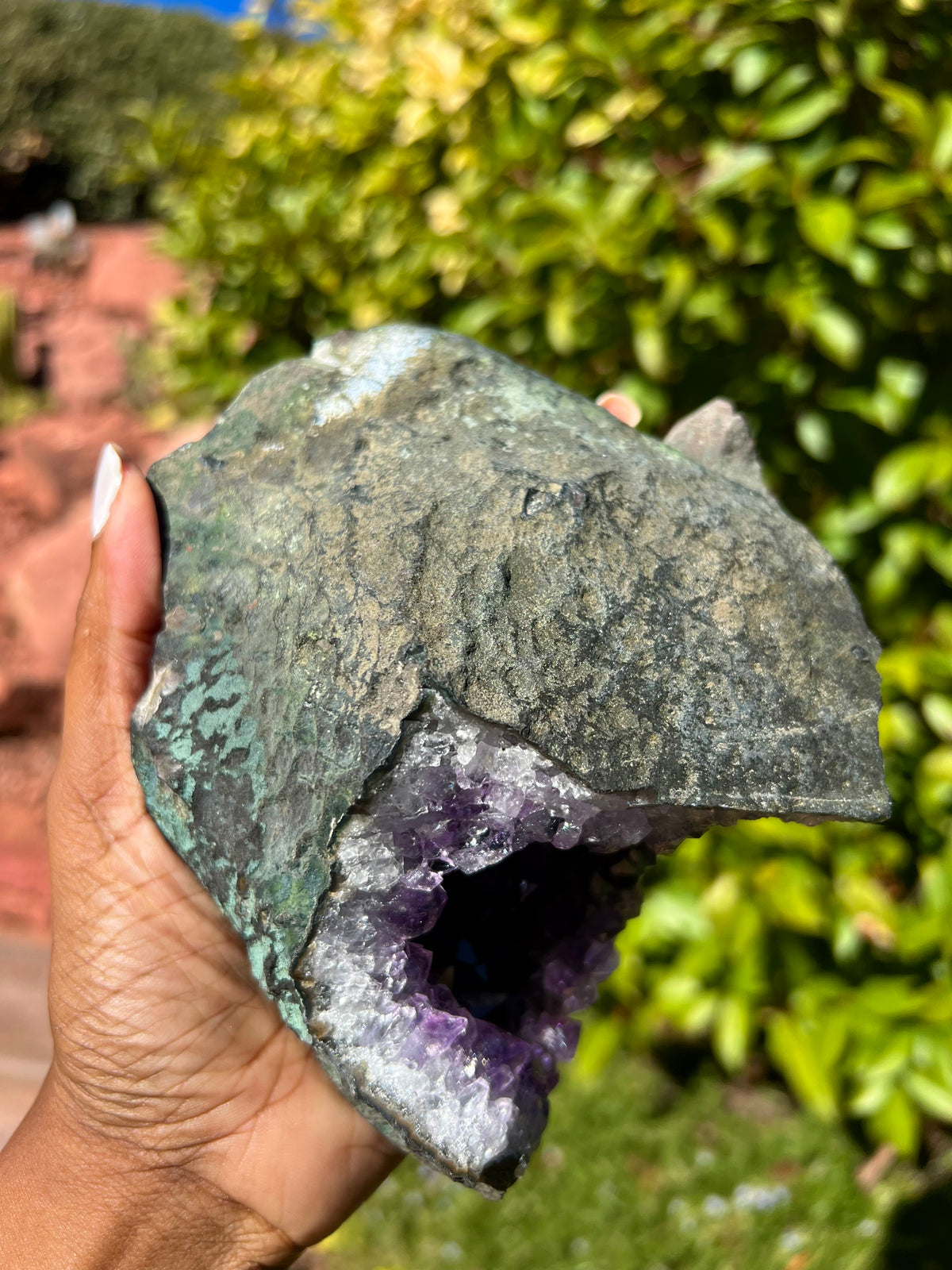 Large Uruguayan Amethyst Geode- A