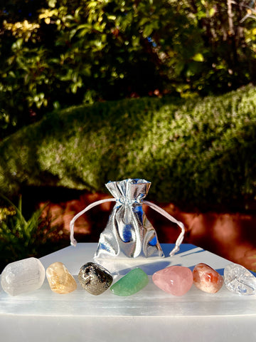 New Year New Vibes Set 💎✨ (Includes Selenite Plate/ Bowl)
