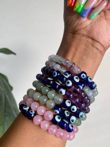 Bracelet - Cotton Candy Triple Wrap Solid – Just One Africa