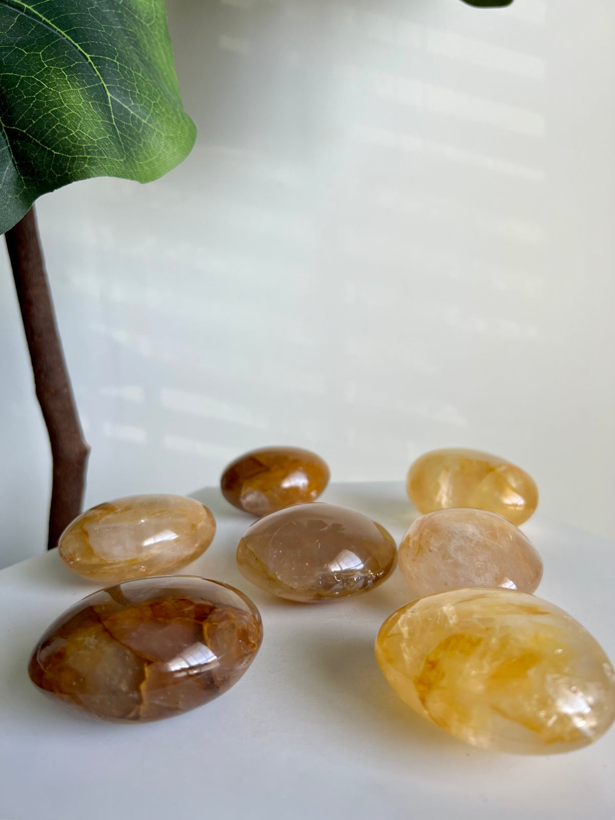 Golden Healer Pebble (Heat-Treated)